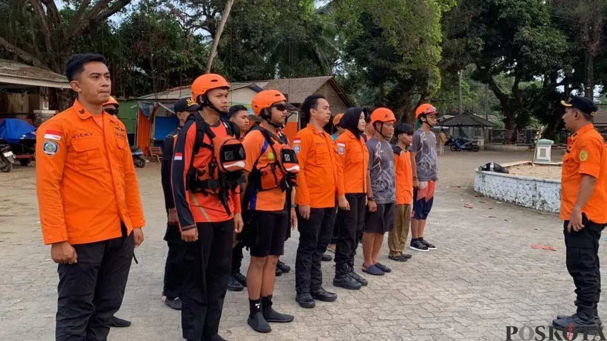 Pencarian Jurnalis dan ABK yang Hilang Kontak di Selat Sunda