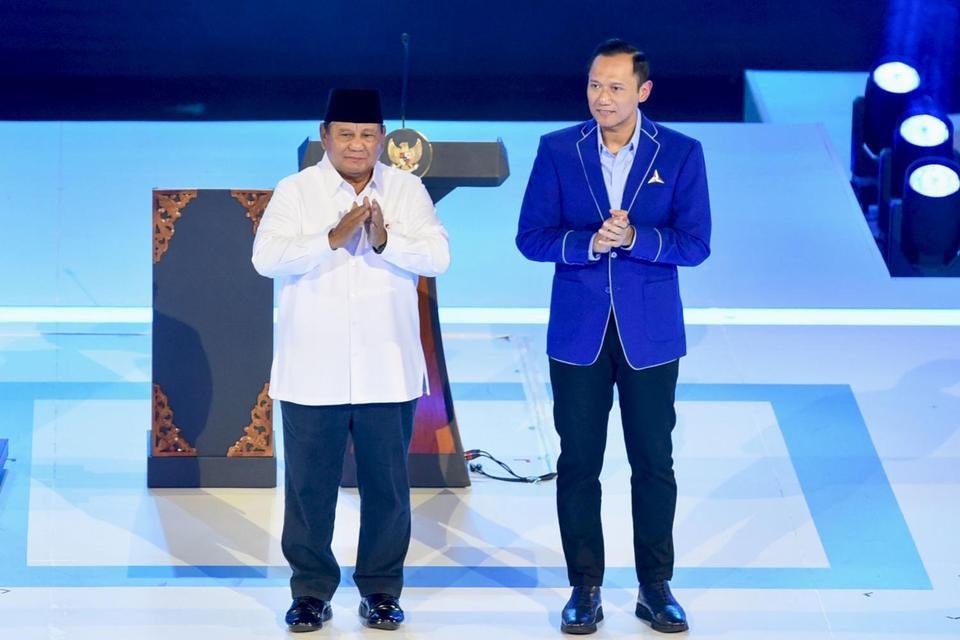 Ulang Tahun Partai Demokrat: Terima Kasih dari Prabowo untuk SBY dan Salam untuk Megawati