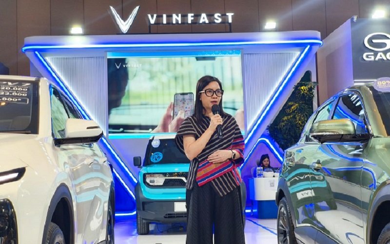 Kendaraan Listrik VinFast di GIIAS Bandung 2026