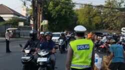 Kondisi Lalu Lintas di Jalan Raya Cinere Akibat Proyek Galian