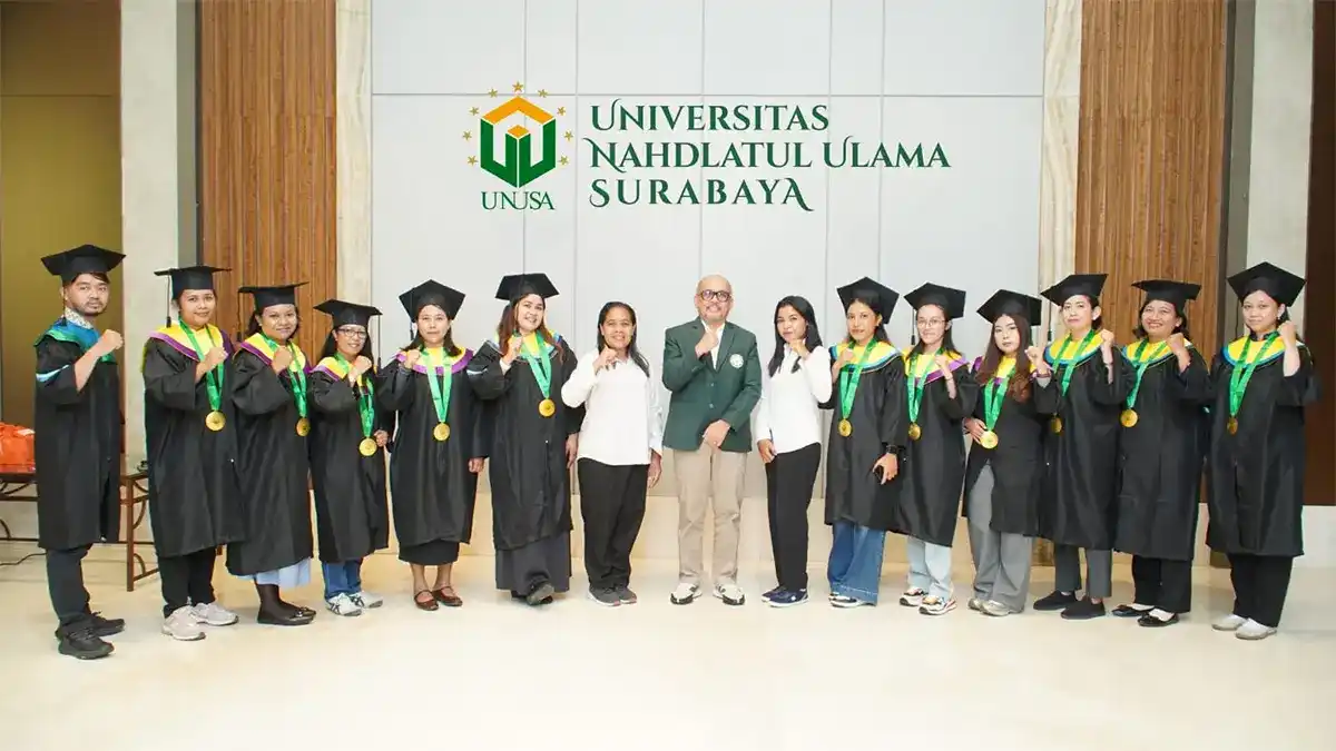 Momen Berharga Wisuda ke-22 Universitas Nahdlatul Ulama Surabaya