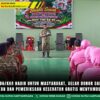 Kodim 0906/Kkr Hadir Untuk Masyarakat, Gelar Donor Darah Serta Pengobatan Dan Pemeriksaan Kesehatan Gratis Menyambut HUT TNI