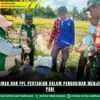 Sinergi Babinsa dan PPL Pertanian dalam Pengubinan Menjelang Panen Padi