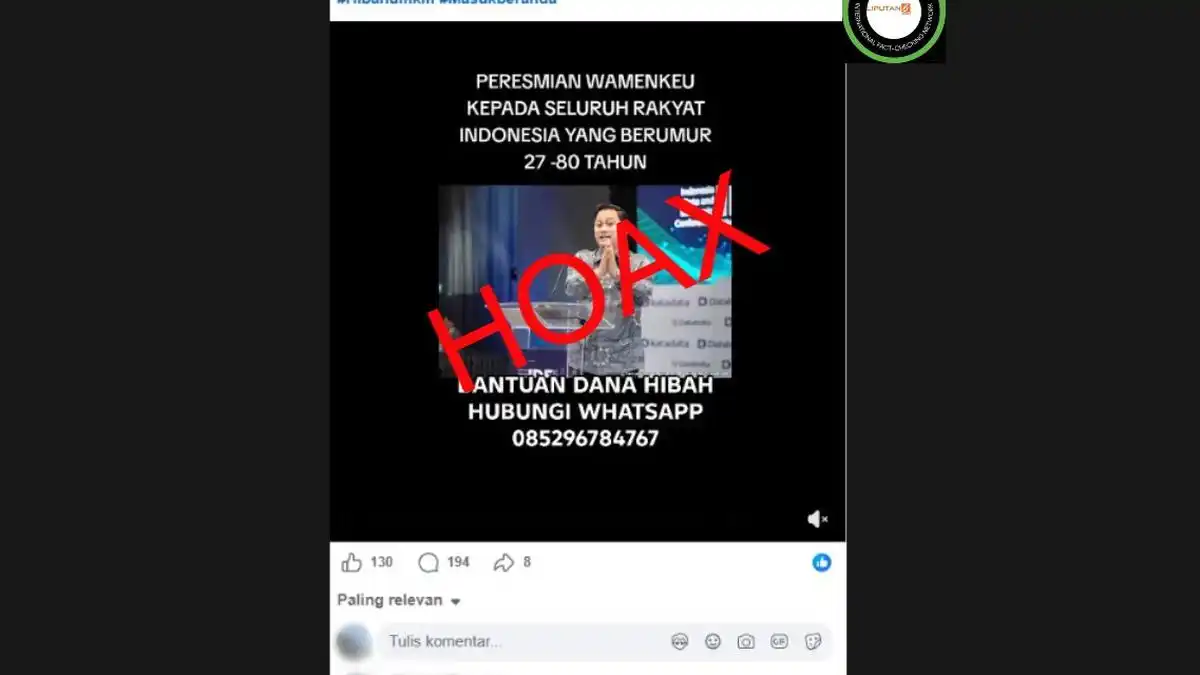Penelusuran Video AI yang Mengatasnamakan Thomas Djiwandono dan Bantuan Hibah