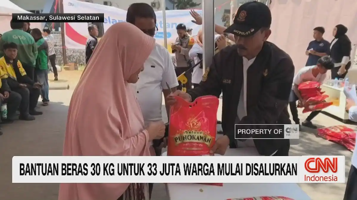 Penyaluran Bantuan Beras untuk 33,2 Juta Penerima Dimulai