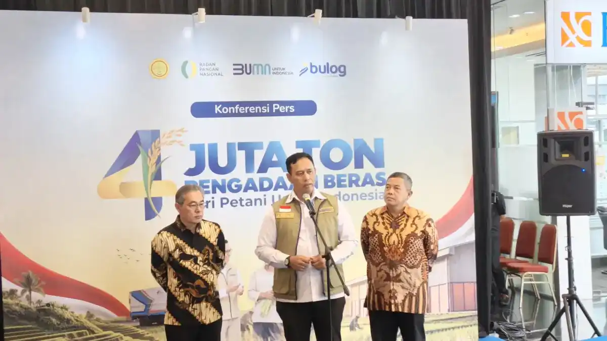 Bulog Menembus 4,11 Juta Ton Pengadaan Beras hingga Awal Oktober 2026