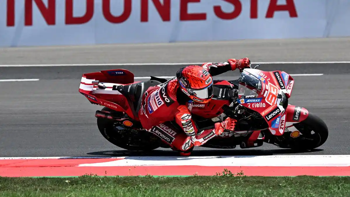 Marc Marquez Taklukkan Sprint Race MotoGP Indonesia 2026 di Mandalika
