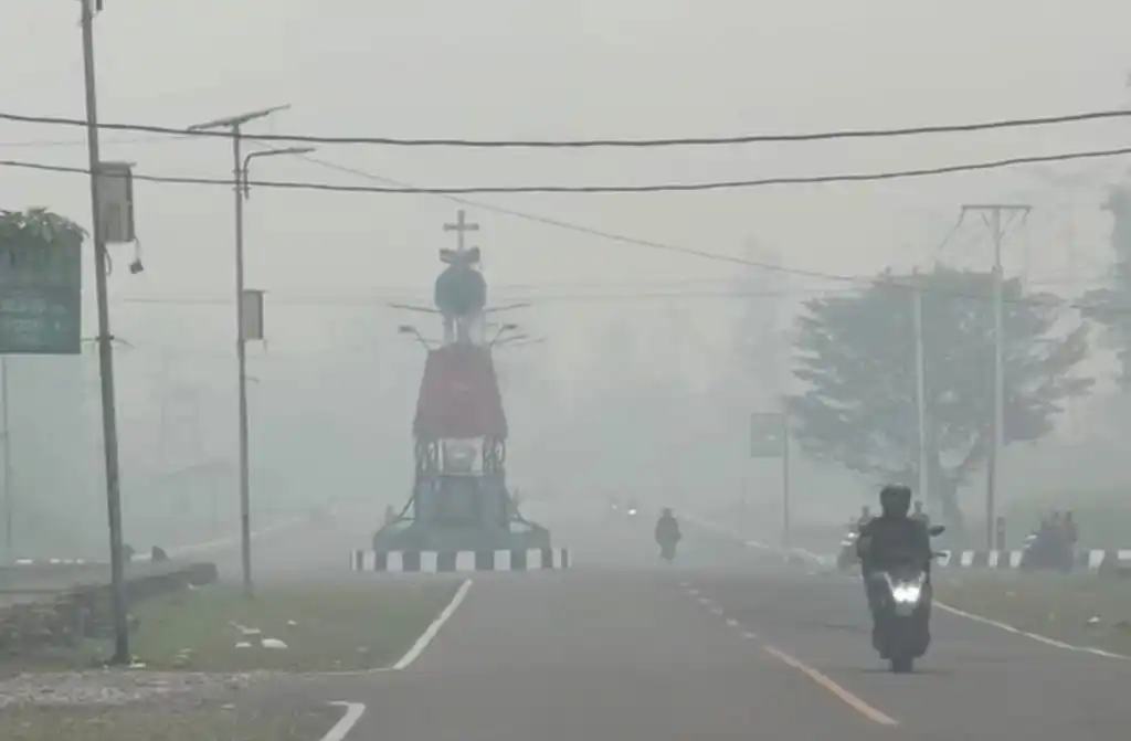 Kabut Asap Karhutla Papua Selatan Masuk Permukiman Yahukimo, Warga Mulai Terserang ISPA