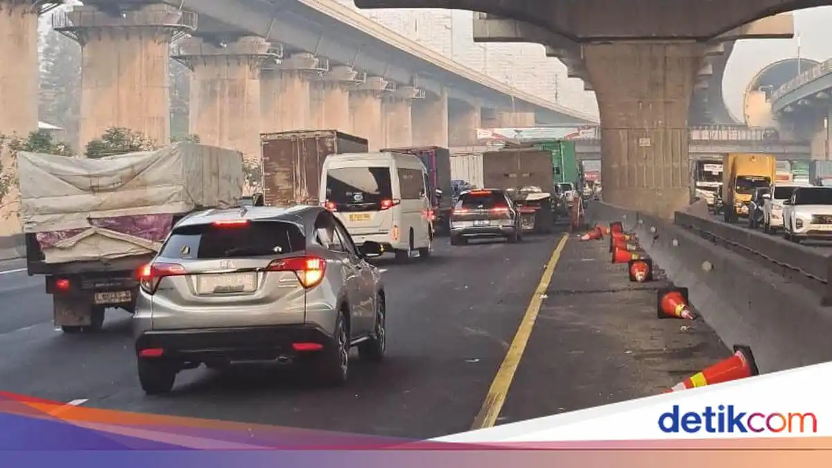 Pekerjaan Jalan Picu Kepadatan di Sejumlah Titik Tol Jakarta–Cikampek